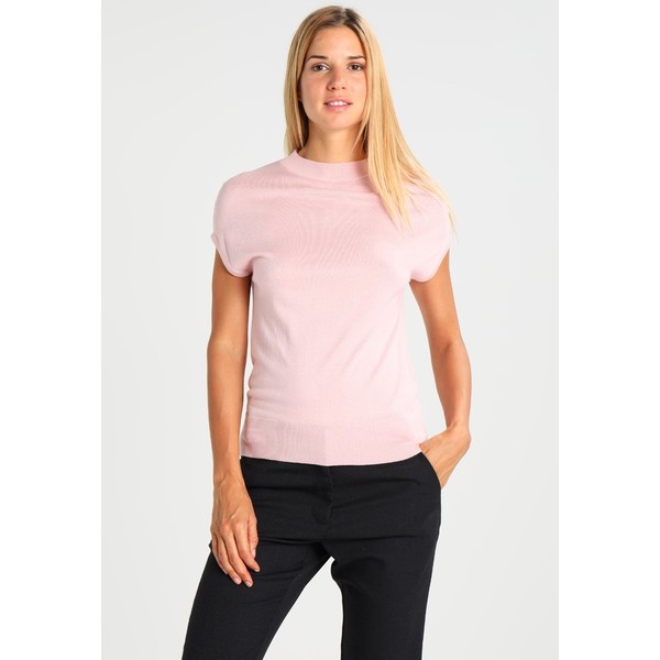 Benetton T-shirt basic light pink 4BE21I0BN