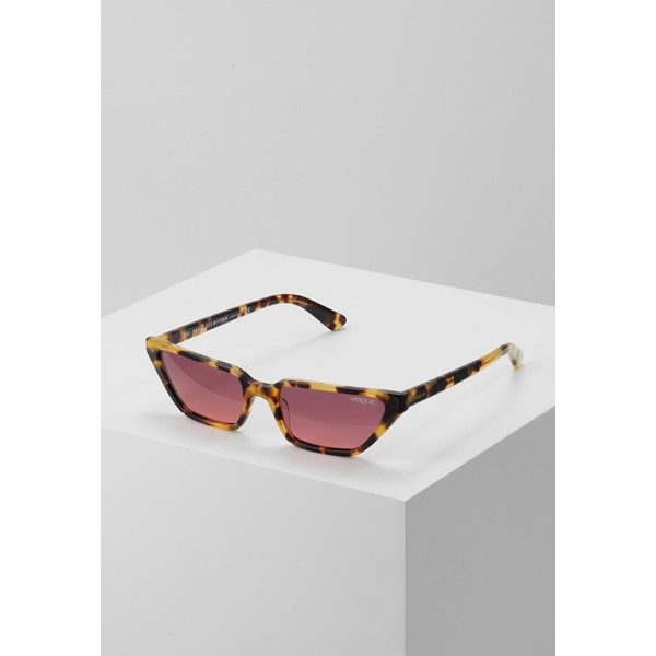 VOGUE Eyewear Okulary przeciwsłoneczne brown yellow tortoise 1VG51K013