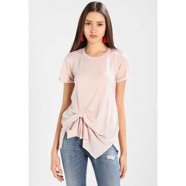 AllSaints RIVIERA DEVO TEE T-shirt z nadrukiem cami pink A0Q21D028