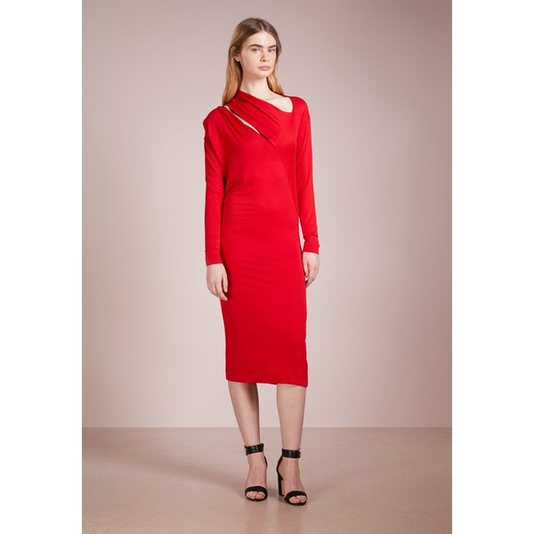 Vivienne Westwood Anglomania Sukienka etui red VW621C02D