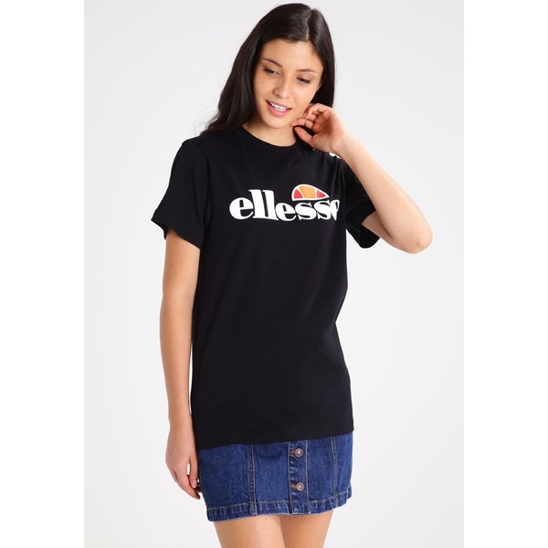 Ellesse ALBANY T-shirt z nadrukiem anthracite EL921D00T