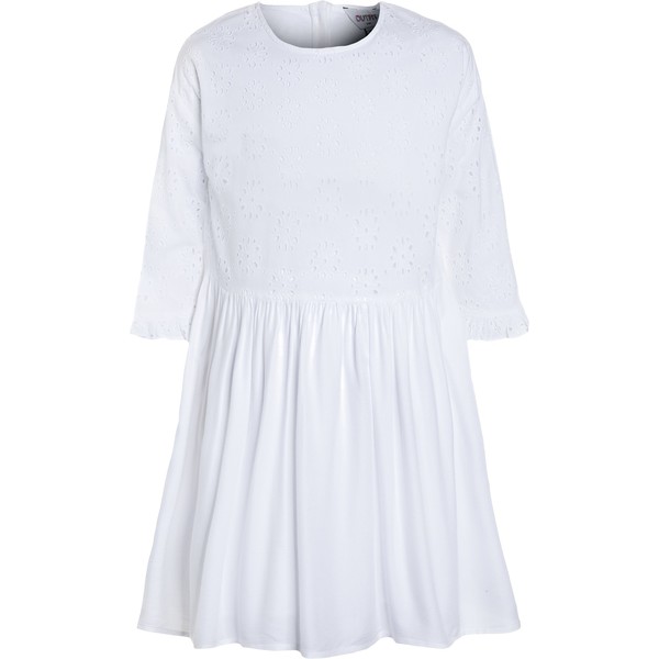 Outfit Kids BRODERIE DRESS Sukienka koszulowa white OU523F00T