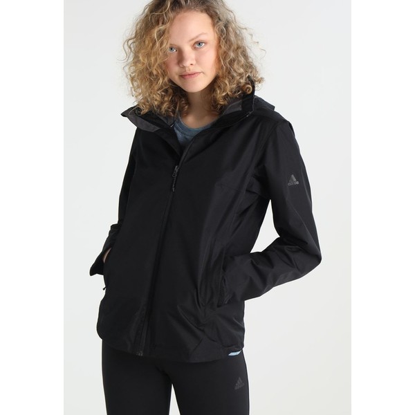 adidas Performance WANDERTAG Kurtka hardshell czarny zalando