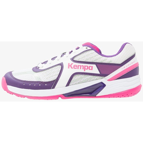 Kempa WING WOMEN Obuwie do piłki ręcznej white/pink/purple KE941A00F