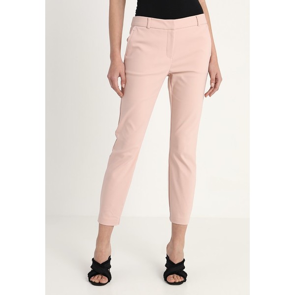 Forever New GRACE SLIM PANTS Spodnie materiałowe soft pink FOD21A003