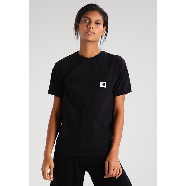 Carhartt WIP CARRIE POCKET T-shirt basic black/ash heather C1421D00Y