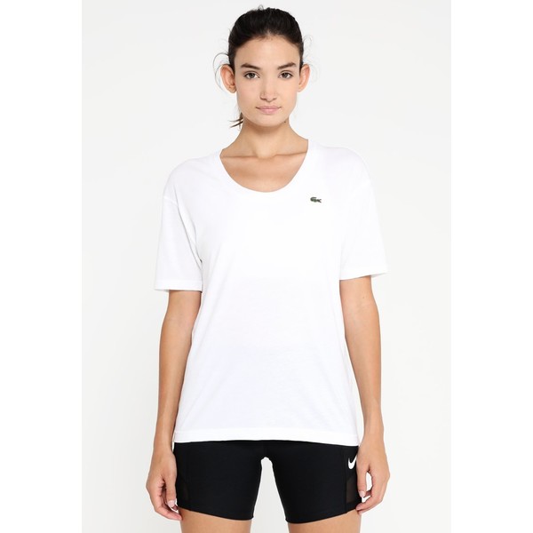 Lacoste Sport TENNIS T-shirt basic blanc L0641D00A