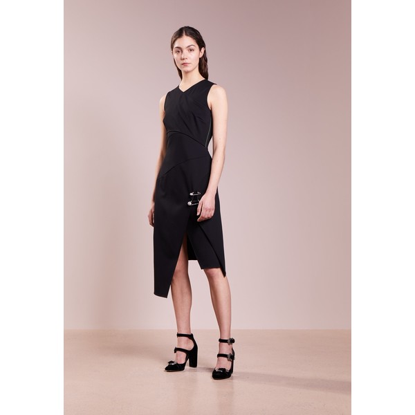 Versus Versace Sukienka z dżerseju black VE021C02P