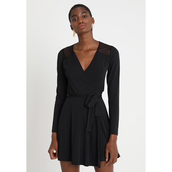 mint&berry Sukienka z dżerseju black M3221C0QE