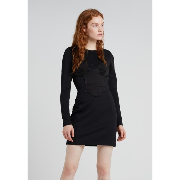 Versus Versace DRESS Sukienka etui black VE021C03F