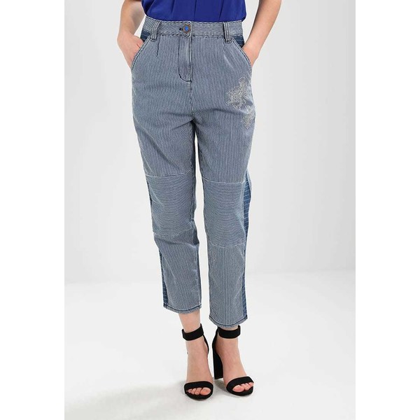 Desigual PANT EMILY Spodnie materiałowe blue DE121N01J