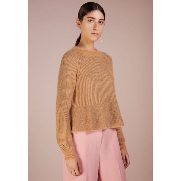TWINSET Sweter camel oro TW321I00S
