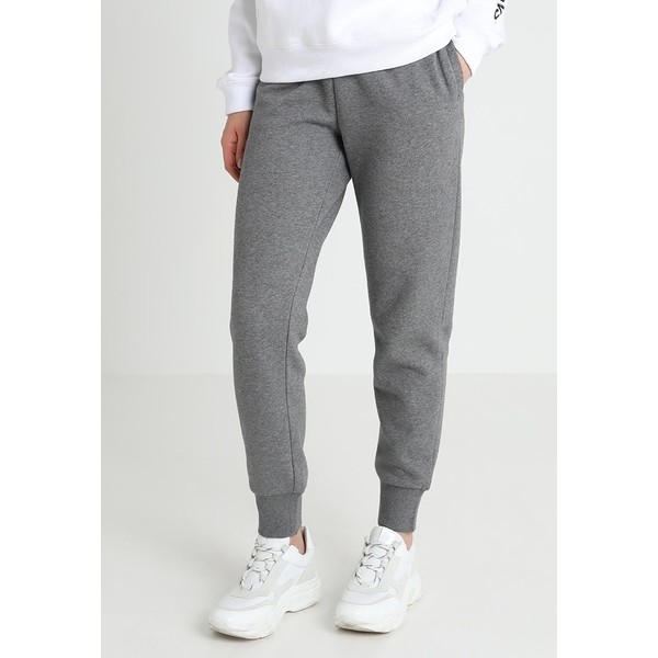 Calvin Klein Jeans MONOGRAM BADGE COTTON SWEATPANT Spodnie treningowe mid grey heather C1821A02R