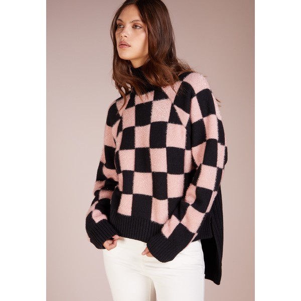 Versus Versace Sweter black/pink VE021I004