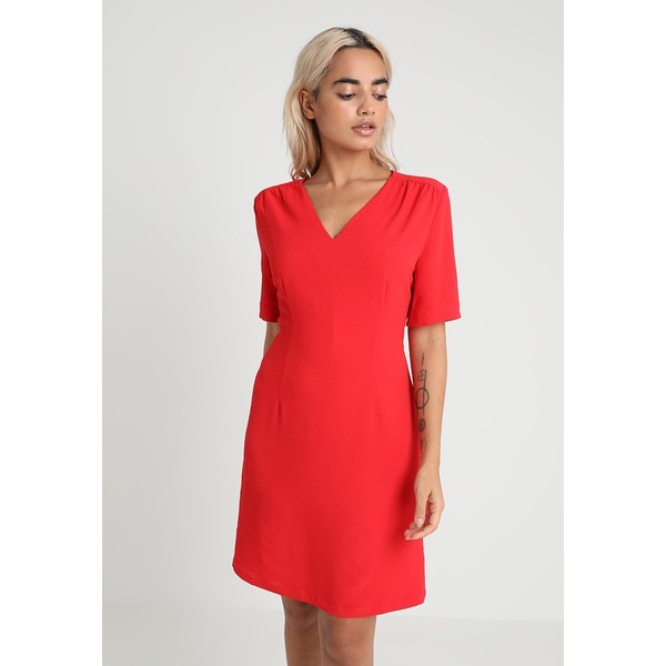 Selected Femme Petite SLFLUISA SHORT DRESS Sukienka letnia true red SEL21C002