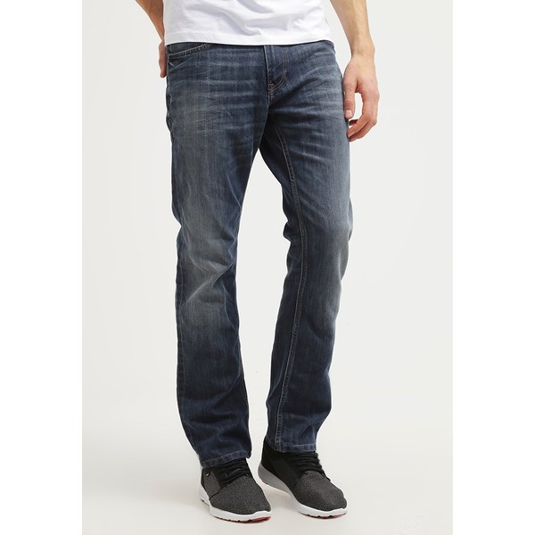 TOM TAILOR MARVIN Jeansy Straight Leg mid stone wash denim TO222G038
