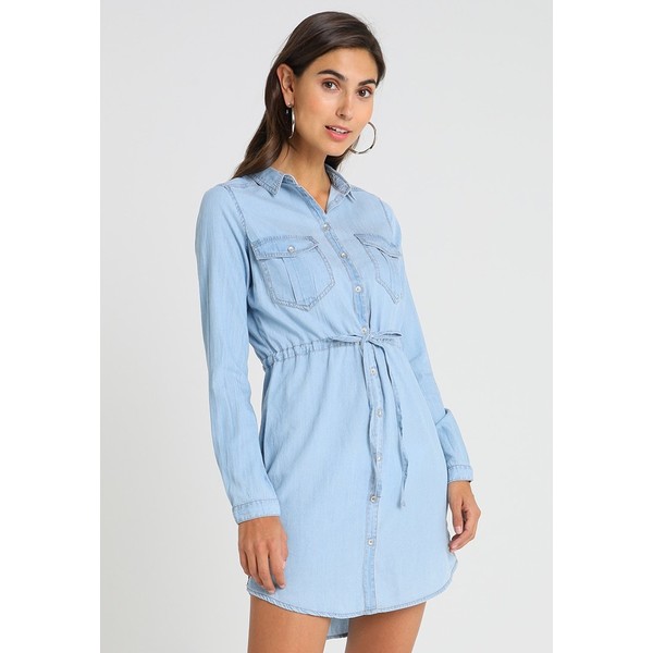 Springfield VESTIDO Sukienka jeansowa blue FI021C031