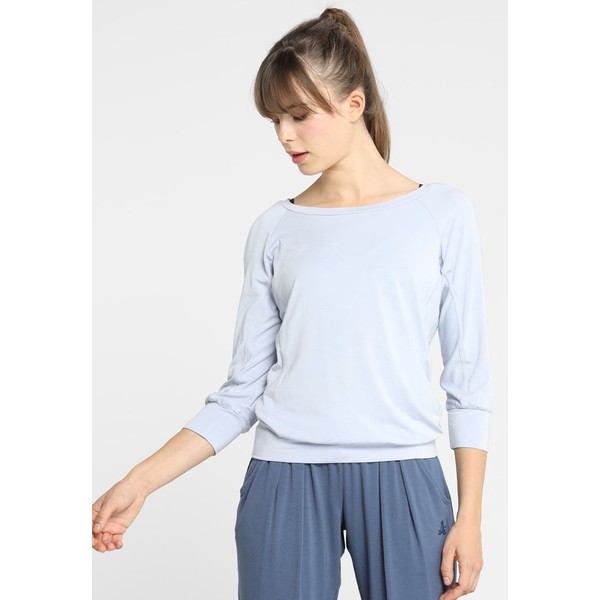 Curare Yogawear 3/4 SLEEVES Bluzka z długim rękawem grey dawn CY541D002