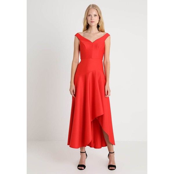 Coast BELLE DRESS Długa sukienka red C9821C0D1