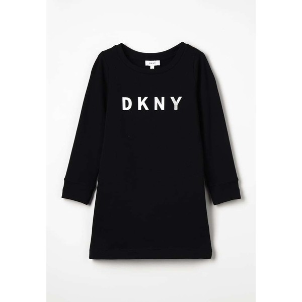 DKNY Sukienka z dżerseju schwarz DK123F00Q