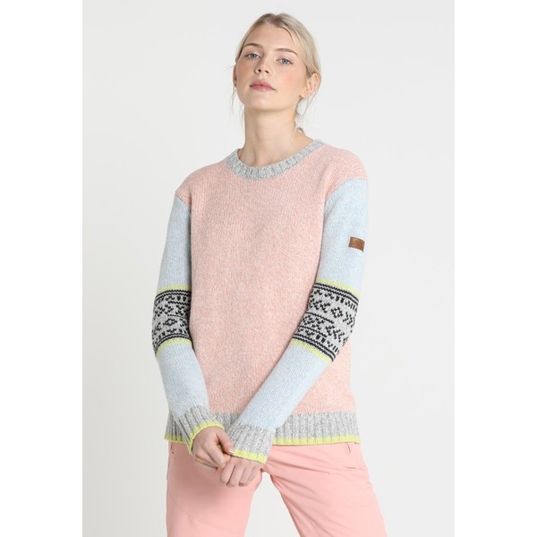 Roxy COZY SOUND Sweter coral cloud RO541G01C