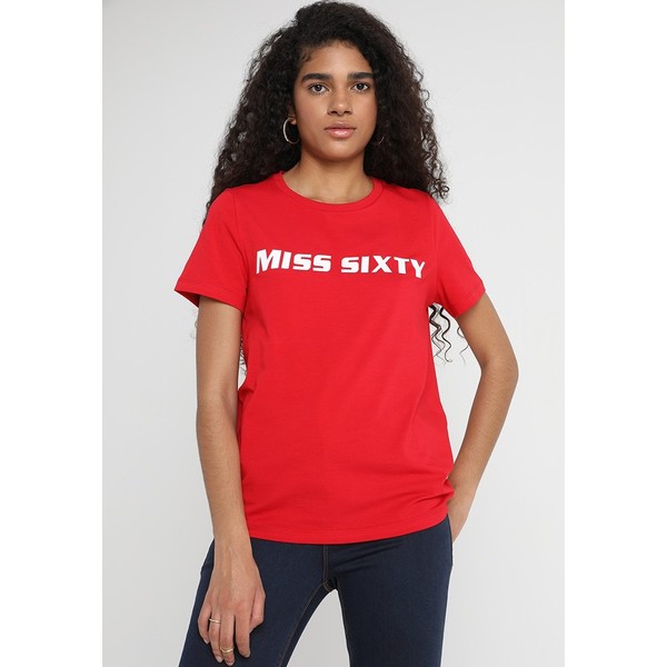 Miss Sixty AMY T-shirt z nadrukiem new lovely red MI321D02M