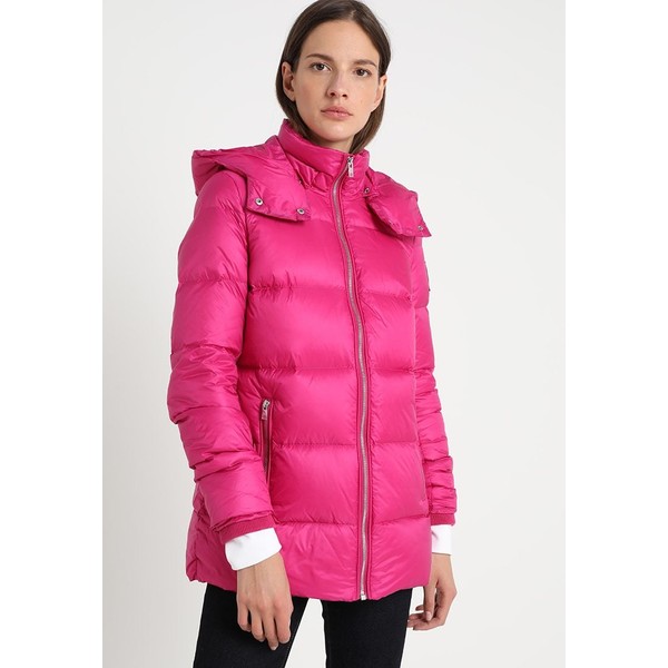 Calvin Klein HOODED SHORT Płaszcz puchowy pink 6CA21U000