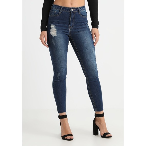 Missguided Petite Jeansy Skinny Fit blue M0V21N012