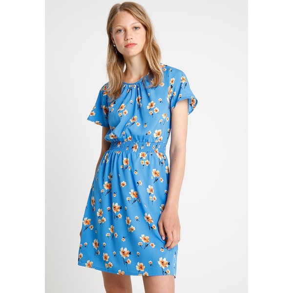 New Look Tall PRINT TEA DRESS Sukienka letnia blue NEB21C014