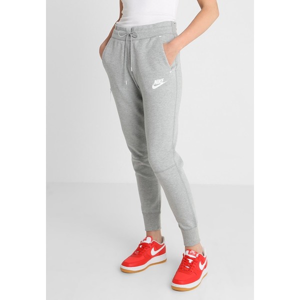 Nike Sportswear Spodnie treningowe grey heather/matte silver/white NI121A06V