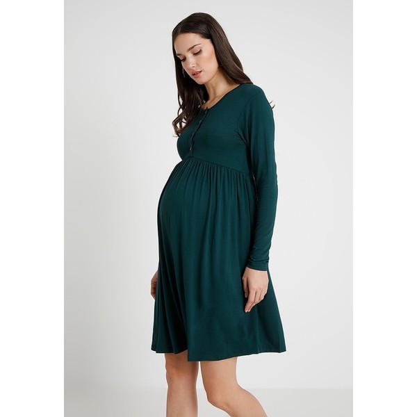 New Look Maternity NURSING Sukienka z dżerseju dark green N0B29F04K