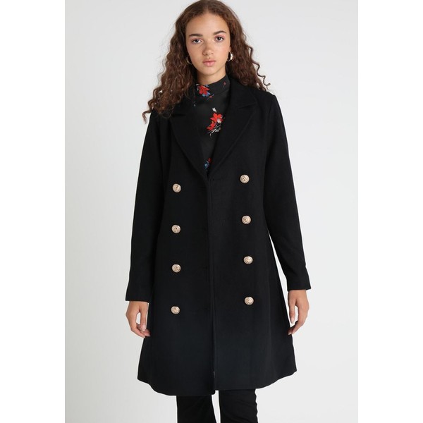 YASGOLDIA COAT Płaszcz wełniany /Płaszcz klasyczny black Y0121U01C