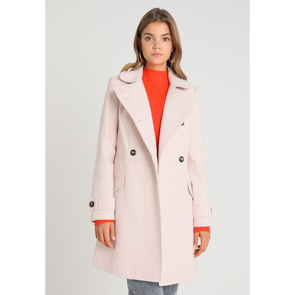 Miss Selfridge PEA COAT Krótki płaszcz pink MF921U00Z