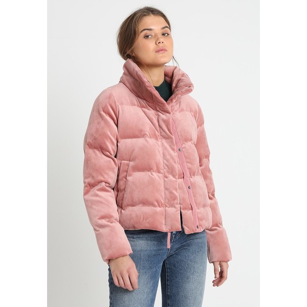 Abercrombie & Fitch PUFFER COAT Kurtka zimowa light pink A0F21U00V