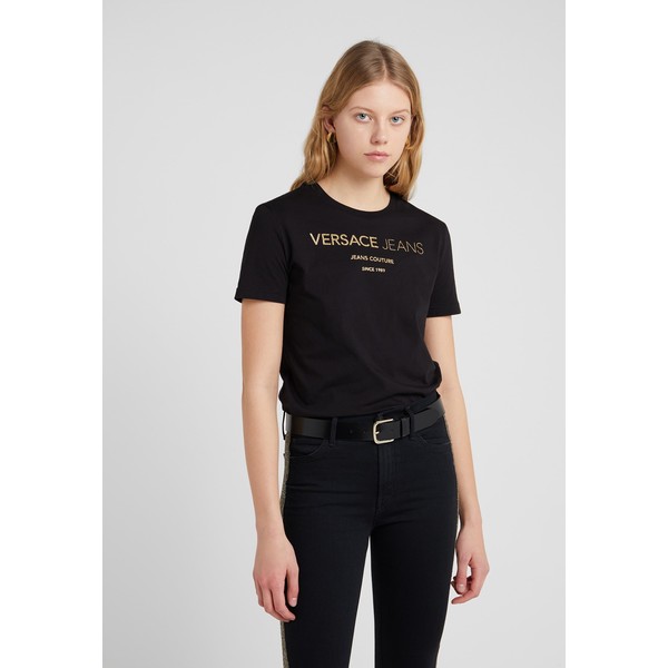 Versace Jeans T-shirt z nadrukiem nero 1VJ21D03N