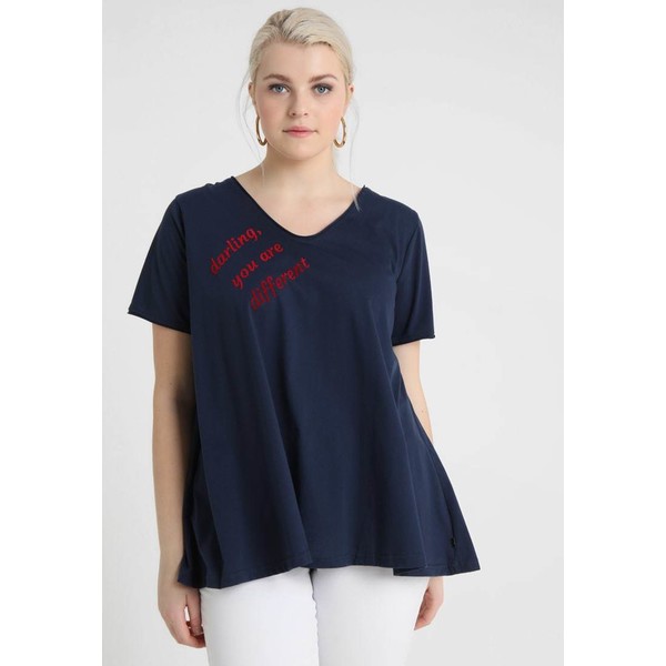ADIA DARLING T-shirt z nadrukiem midnight navy A0C21D016
