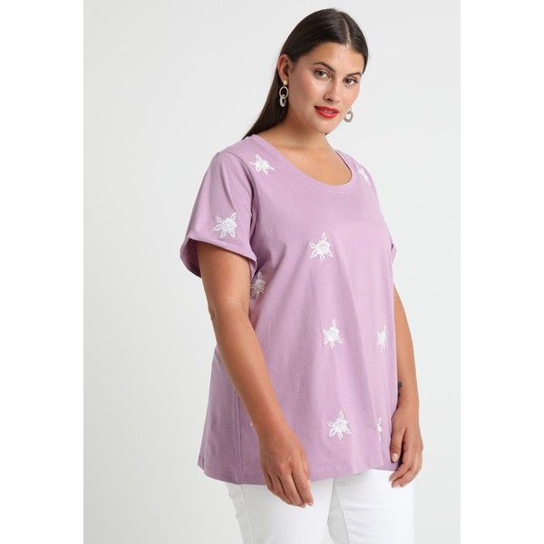 Junarose JRHALIMO ROXY T-shirt z nadrukiem lavender herb JR421D09M