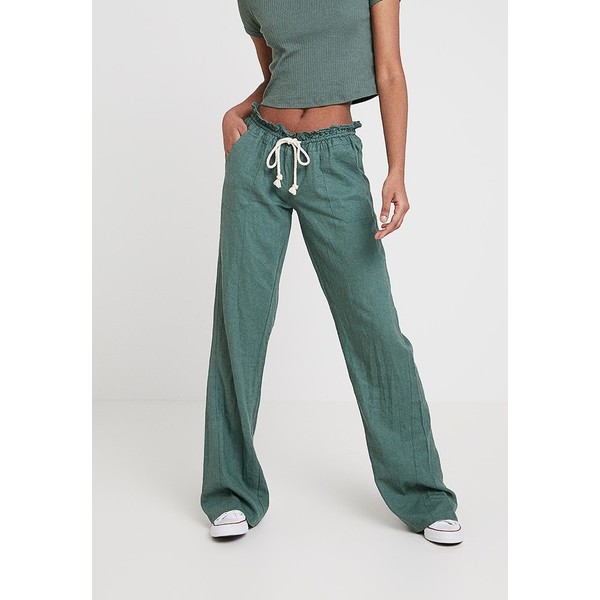 Roxy OCEANSIDE PANT Spodnie materiałowe duck green RO521A02N