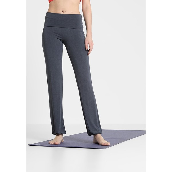 Curare Yogawear LONG PANTS Spodnie treningowe tafelgrau CY541E014