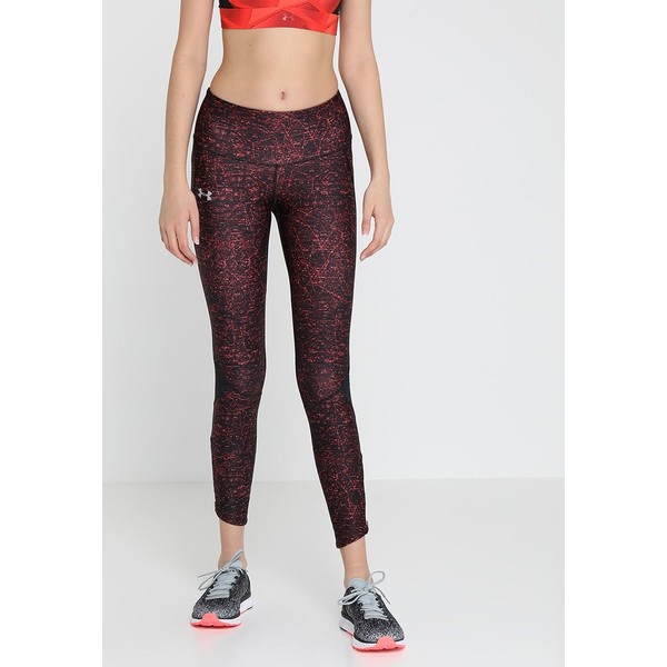Under Armour FLY FAST Legginsy black/after burn/reflective UN241E06T