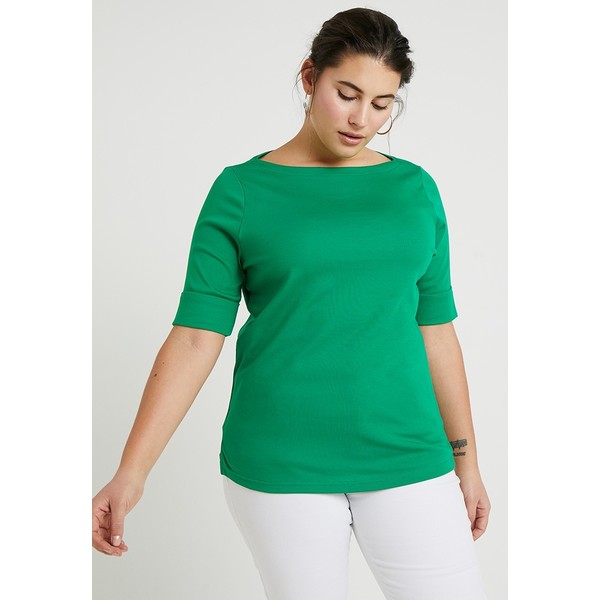 Lauren Ralph Lauren Woman JUDY ELBOW SLEEVE T-shirt basic cambridge green L0S21D01I