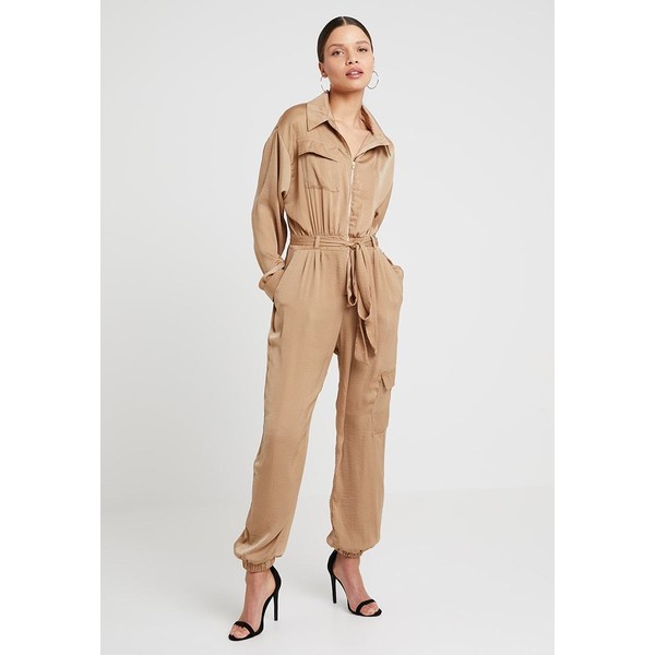 Missguided Petite BELTED UTILITY Kombinezon sand M0V21T00S