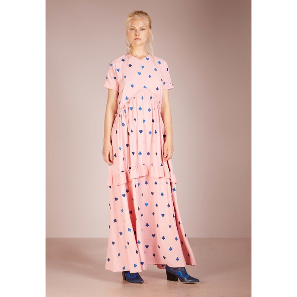 Stine Goya MILLA Długa sukienka suitmarks pink S0U21C027