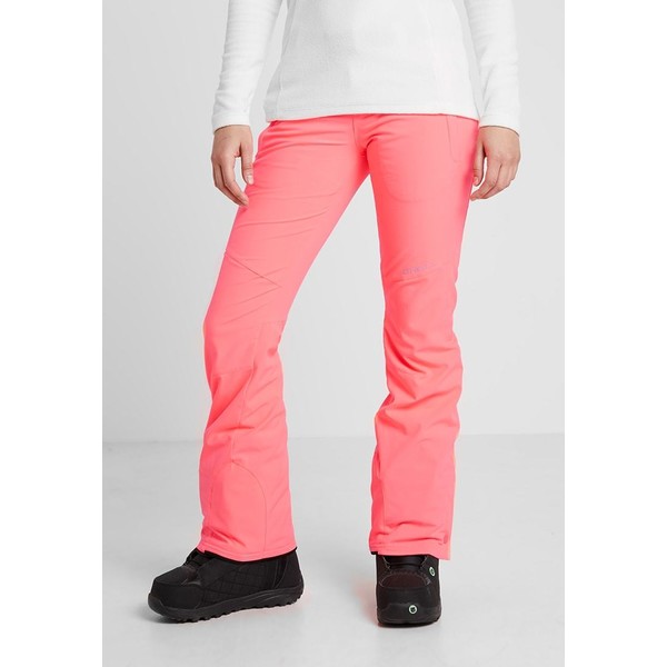 O'Neill STAR PANTS Spodnie narciarskie neon tangerine pink ON541E01K
