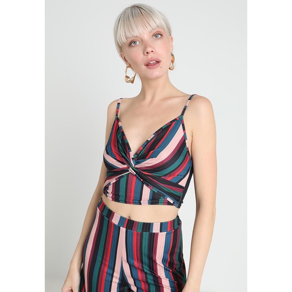 New Look GO STRIPE CARLY BRALET Top pink NL021E0TJ