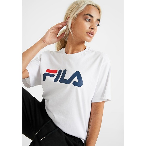 Fila Petite PURE SLEEVE T-shirt z nadrukiem bright white FID21D00K