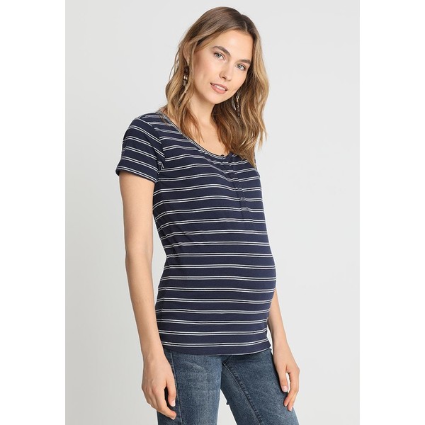 Esprit Maternity NURSING T-shirt z nadrukiem night blue ES929G09I