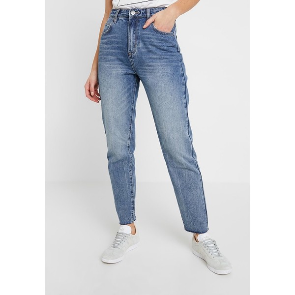 Cotton On HIGH 90S MOM Jeansy Relaxed Fit blur stone mid blue C1Q21N006