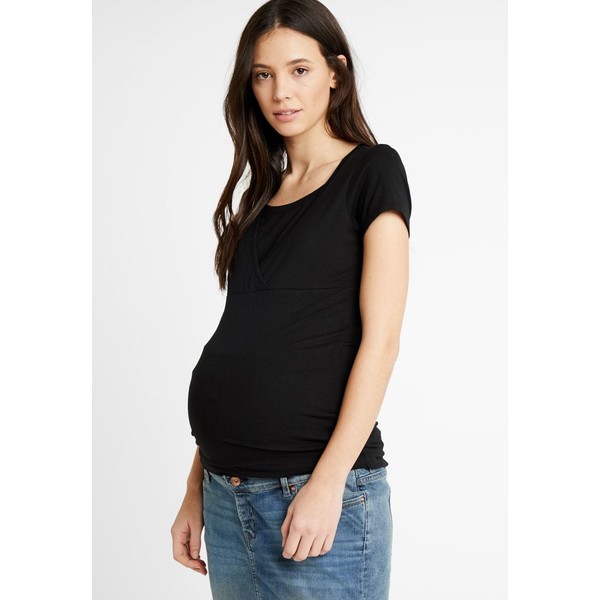 New Look Maternity NURSING TEE T-shirt basic black N0B29G04K