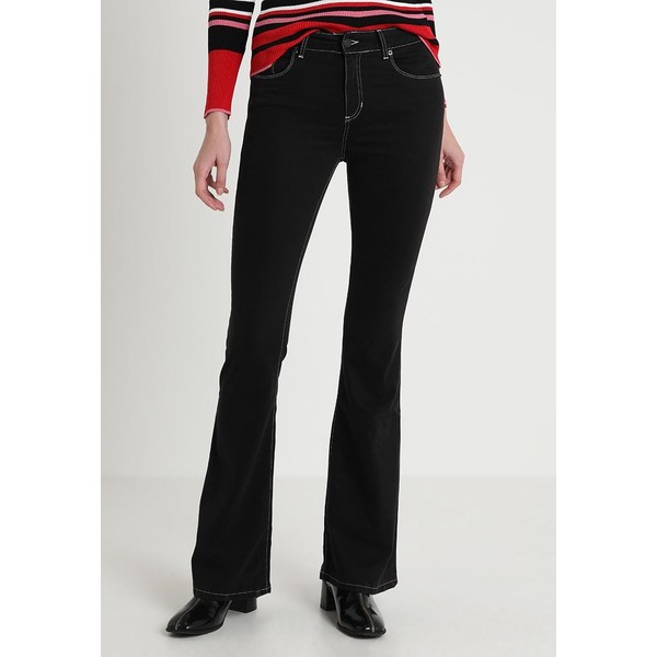 LOIS Jeans WHITE STITCH CHAPTER Spodnie materiałowe black 1LJ21A00L
